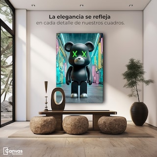 Foto 4 | Foto 4 | Cuadro Decorativo Canvas Grafiti Lumo 60x90