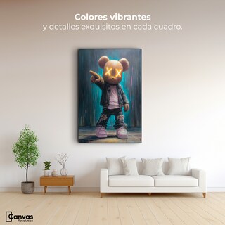 Foto 2 | Foto 2 | Cuadro Decorativo Canvas Lumo Boom 60x90