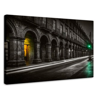 Foto 1 | Foto 1 | Cuadro Decorativo México Canvas Centro Histo Luces 90x60