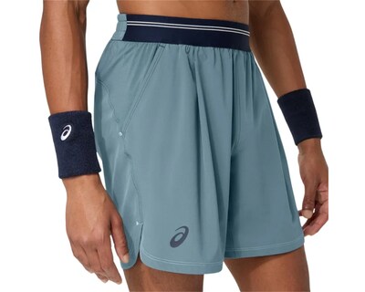 Foto 5 | Foto 5 | Short Tennis Asics Game 7in Verde Hombre 2041a382.020 Color Verde
