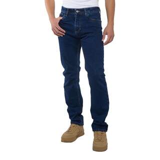 Foto 1 | Foto 1 | Jeans De Mezclilla MCHK 8093 Corte Recto Caballero Azul Oscuro