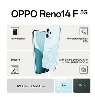 Foto 5 | Foto 5 | Oppo Reno14 F 5g Cph2743 12gb Ram/256gb