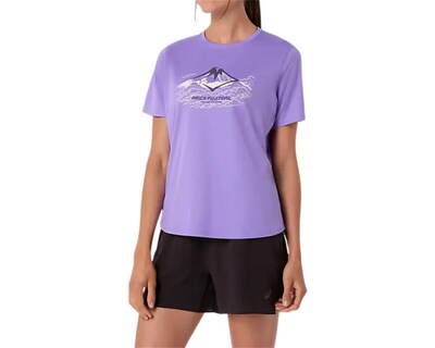 Foto 2 | Foto 2 | Playera Trail Asics Fujitrail Logo Morado Mujer 2012d432.500 Color Morado