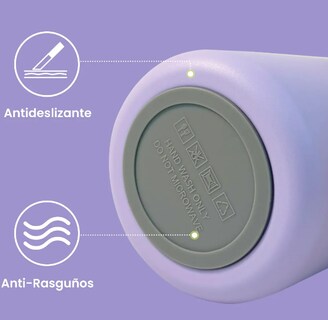 Foto 3 | Foto 3 | Termo Acero Inoxidable 18/8 Doble Puerto 950 Ml Modelo Morado