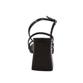 Foto 5 | Foto 5 | Tacones Casuales De Tiras Senties Café Para Mujer