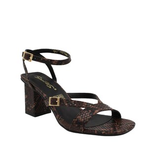 Foto 2 | Foto 2 | Tacones Casuales Con Tacón Ancho Senties Café Para Mujer