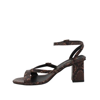 Foto 4 | Foto 4 | Tacones Casuales Con Tacón Ancho Senties Café Para Mujer