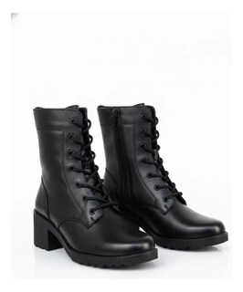 Foto 3 | Foto 3 | Botines De Piel Relax 2200 Negros para Mujer