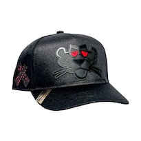 Gorra Vago Style La Pantera Rojo Snapback Rosa Y Rojo