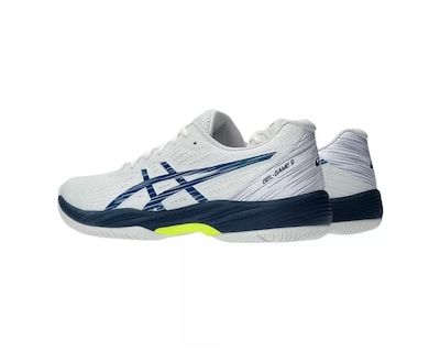 Foto 4 | Foto 4 | Tenis Tennis Asics Gel-game 9 Blanco Hombre 1041a337.104 Color Blanco