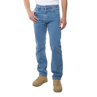 Foto 1 | Foto 1 | Jeans De Mezclilla Mchk Corte Recto Caballero Azul Medio 8092