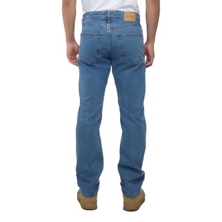 Foto 3 | Foto 3 | Jeans De Mezclilla Mchk Corte Recto Caballero Azul Medio 8092