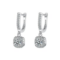 Aretes Colgantes Eo Safe Imports Esi-24232 Plateado