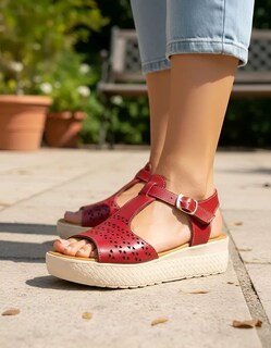 Foto 2 | Foto 2 | Sandalias Enco Footwear de Piel para Mujer