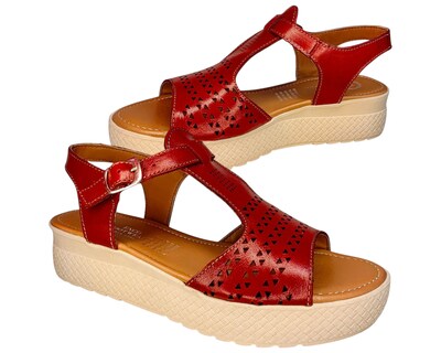 Foto 4 | Foto 4 | Sandalias Enco Footwear de Piel para Mujer