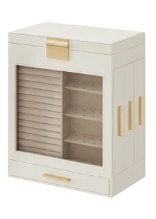 Foto 1 | Foto 1 | Caja Joyero De 5 Niveles Xtellar Con Mini Caja Color Blanco