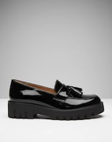 Zapatos Golden Shoes 1373 Negro Slip On Mujer