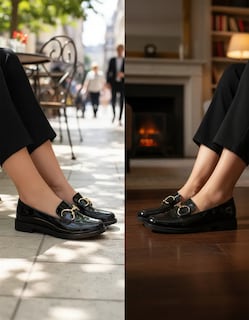 Foto 3 | Foto 3 | Zapatos Golden Shoes 20427a Negro Elegante Dama