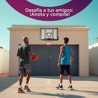 Foto 3 | Foto 3 | Tablero De Baloncesto S007 110 X75 Cm