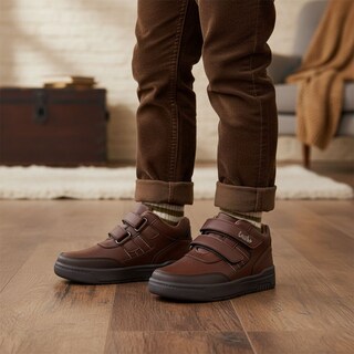 Foto 2 | Foto 2 | Zapato Escolar Casual Tipo Bota Para Niño Lucho Mod. 125 Café