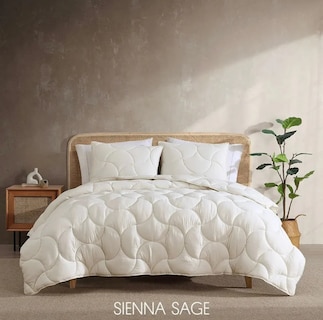 Foto 2 | Foto 2 | Set Edredón Sienna B.Kind & Beyond King Size Extra Suave Beige 3 pzas