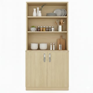 Foto 2 | Foto 2 | Alacena De Cocina Ginebra Hogare Roble