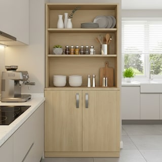 Foto 6 | Foto 6 | Alacena De Cocina Ginebra Hogare Roble