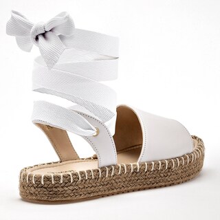 Foto 3 | Foto 3 | Queen Sandalia Tipo Alpargata Para Mujer Blanco Cod 140787-e