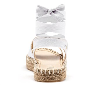 Foto 4 | Foto 4 | Queen Sandalia Tipo Alpargata Para Mujer Blanco Cod 140787-e