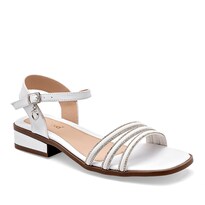 Celex Sandalia Piso Para Mujer Blanco Cod 140317-e