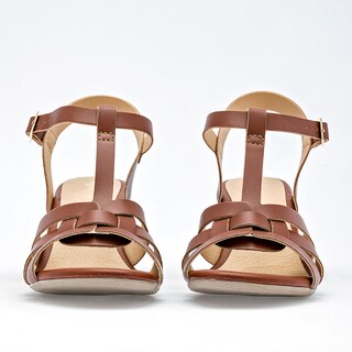 Foto 4 | Foto 4 | Paulie Sandalia Cuña Para Mujer Camel Cod 140762-e