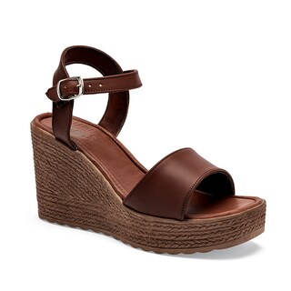 Foto 1 | Foto 1 | Queen Sandalia Cuña Para Mujer Café Cod 140785-e