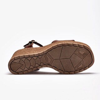 Foto 7 | Foto 7 | Queen Sandalia Cuña Para Mujer Café Cod 140785-e