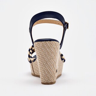 Foto 5 | Foto 5 | Moramora Sandalia Cuña Para Mujer Marino Cod 140683-e