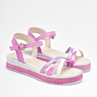 Foto 2 | Foto 2 | Celex Sandalia Piso Para Mujer Rosa Lila Blanco Cod 140308-e