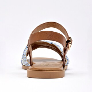 Foto 5 | Foto 5 | Capa De Ozono Sandalia Piso Para Mujer Azul Camel Cod 140891-e