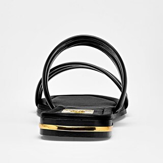 Foto 6 | Foto 6 | Moramora Sandalia Piso Para Mujer Negro Charol Cod 140578-e