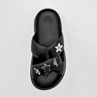 Foto 2 | Foto 2 | Eva Moda Sandalia Impermeable Para Mujer Negro Cod 142010-e