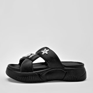 Foto 6 | Foto 6 | Eva Moda Sandalia Impermeable Para Mujer Negro Cod 142010-e