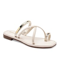 Moramora Sandalia Piso Para Mujer Latte Oro Cod 140936-e