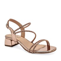 Didi...ana Sandalia Piso Para Mujer Dorado Rosa Cod 141902-e