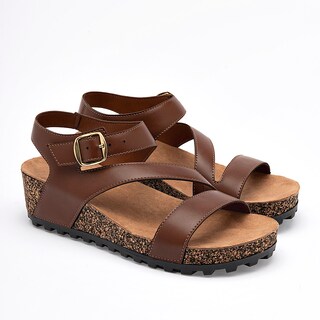 Foto 2 | Foto 2 | Via Moda Sandalia Cuña Para Mujer Café Cod 140848-e