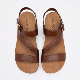 Foto 3 | Foto 3 | Via Moda Sandalia Cuña Para Mujer Café Cod 140848-e