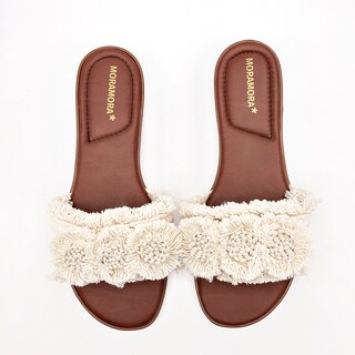 Foto 3 | Foto 3 | Moramora Sandalia Piso Para Mujer Latte Cod 140710-e