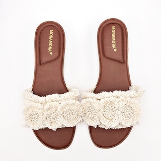 Foto 3 | Foto 3 | Moramora Sandalia Piso Para Mujer Latte Cod 140710-e