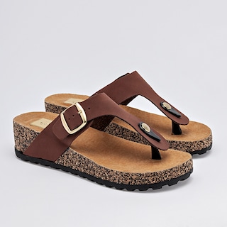 Foto 2 | Foto 2 | Moramora Sandalia Cuña Para Mujer Camel Cod 140519-e