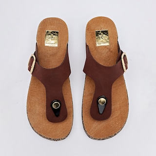 Foto 3 | Foto 3 | Moramora Sandalia Cuña Para Mujer Camel Cod 140519-e