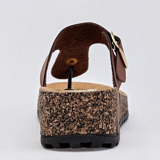 Foto 6 | Foto 6 | Moramora Sandalia Cuña Para Mujer Camel Cod 140519-e