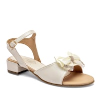 D'monas Sandalia Piso Para Mujer Beige Cod 141201-e