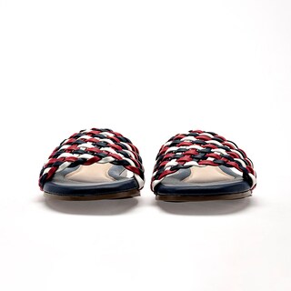 Foto 4 | Foto 4 | Sexy Girl Sandalia Piso Para Mujer Marino Blanco Rojo Cod 140813-e